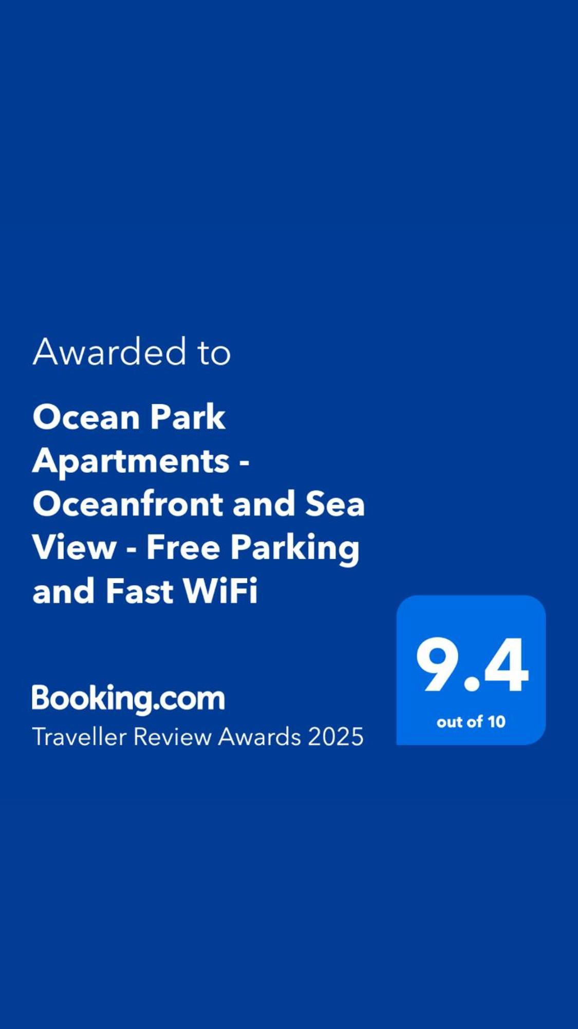 Ocean Park Apartments - Oceanfront - Free Parking And Fast Wifi Единбург Екстериор снимка